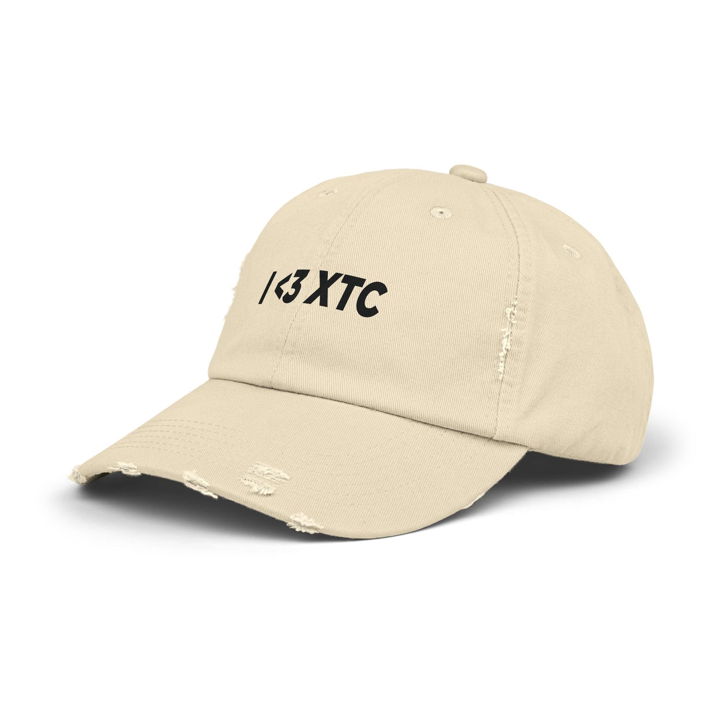 I <3 XTC Distressed Cap