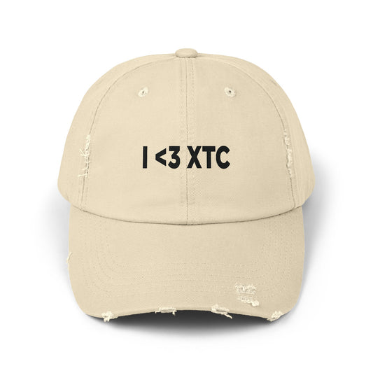 I <3 XTC Distressed Cap